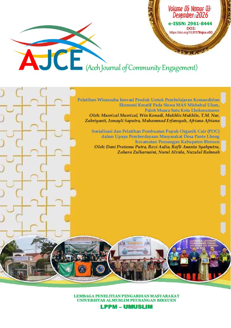 					View Vol. 5 No. 3 (2026): AJCE, Dec 2026 (Comming Soon)
				